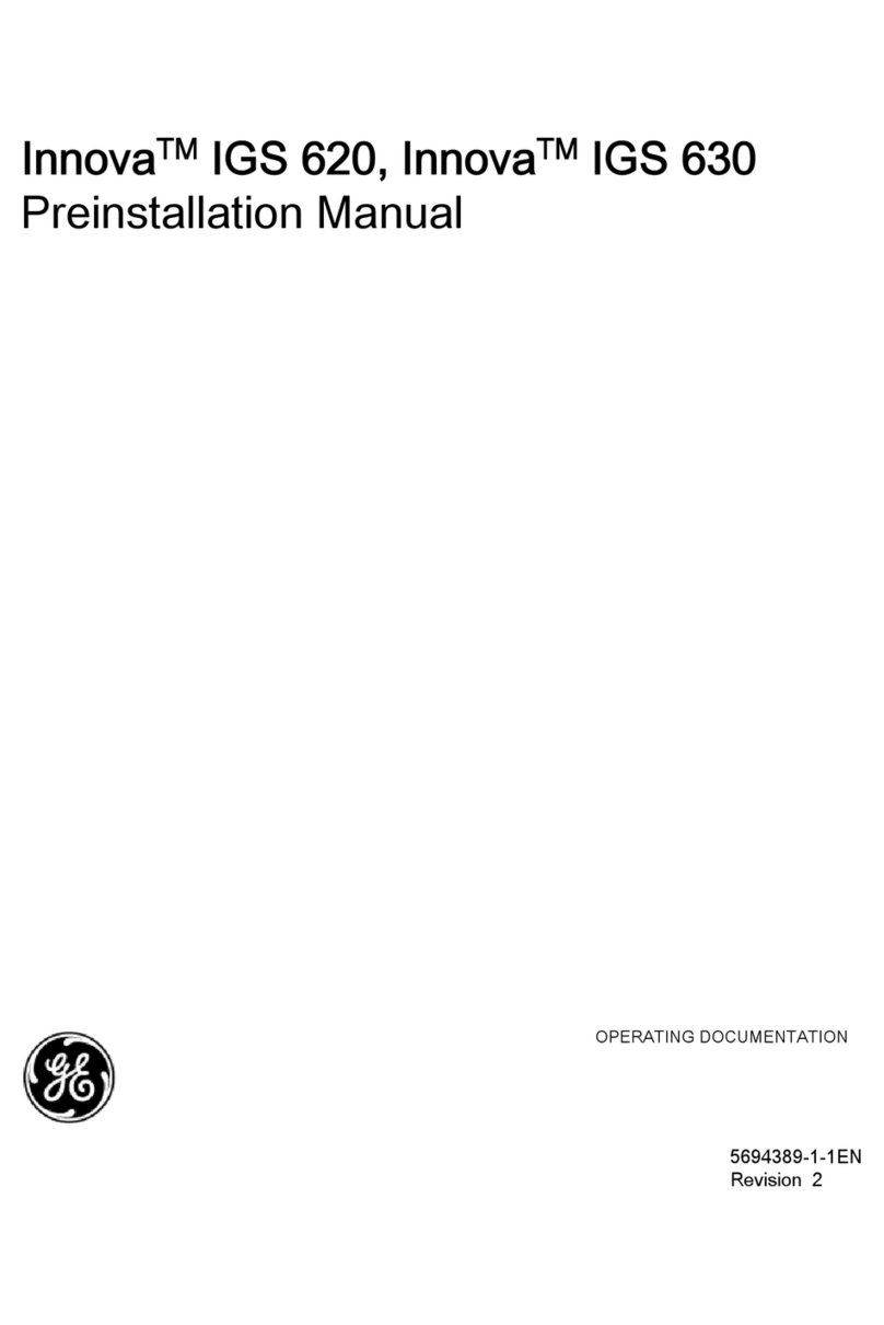 GE Innova IGS 620 User manual GE Innova IGS 620 User manual