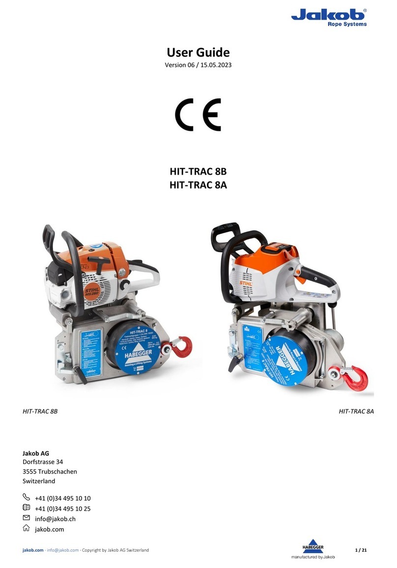 jakob HIT-TRAC 8B user guide