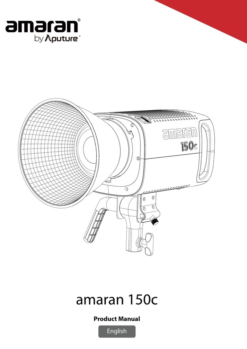 Aputure amaran 150c User manual
