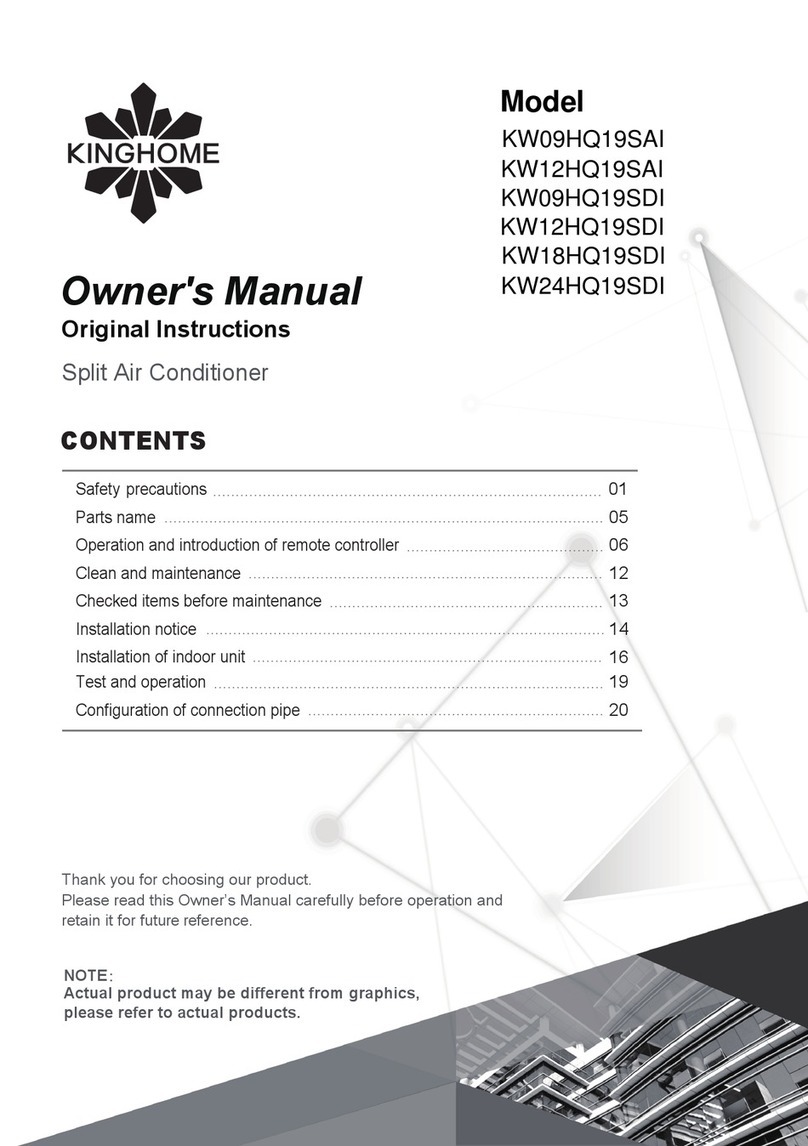 Kinghome KW09HQ19SAI User manual