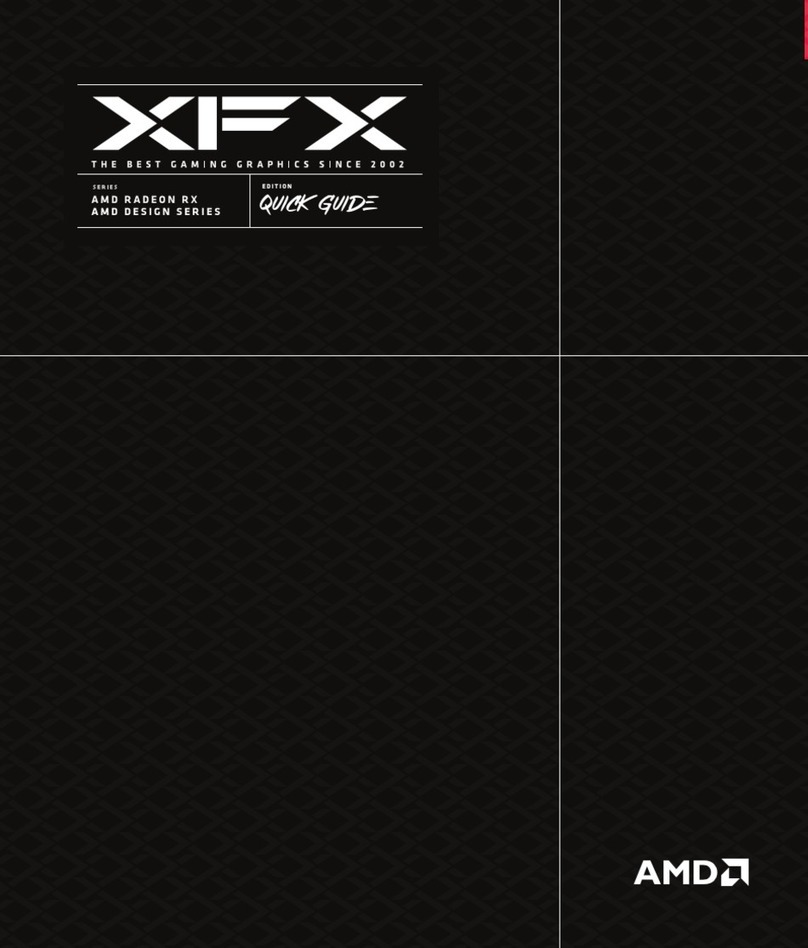 XFX AMD RADEON RX Series quick guide