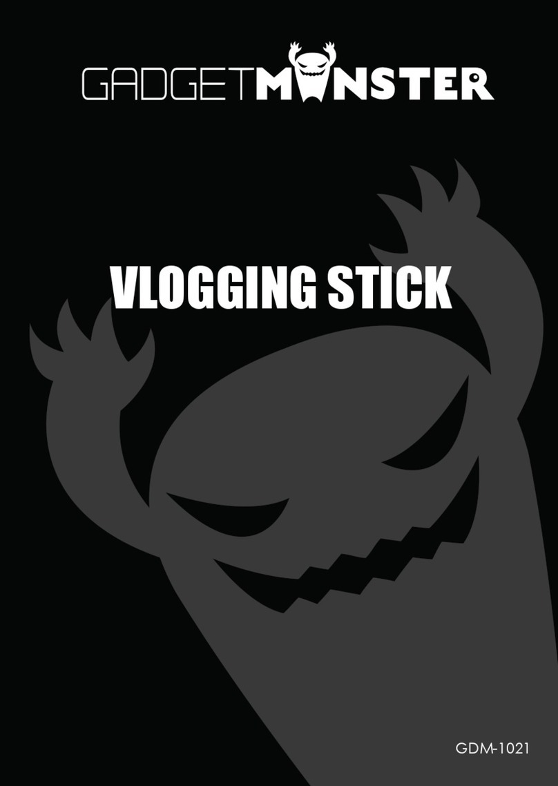 GADGETMONSTER VLOGGING STICK manual