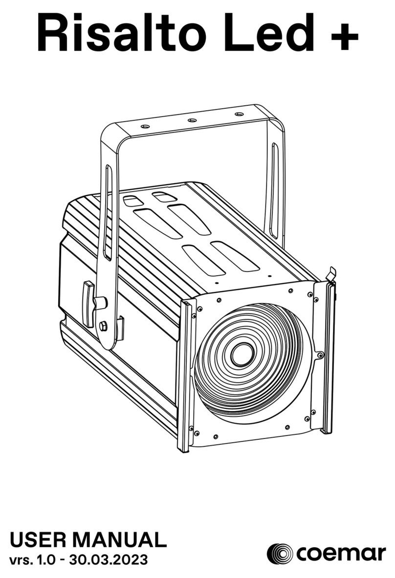 Coemar Risalto Led + User manual