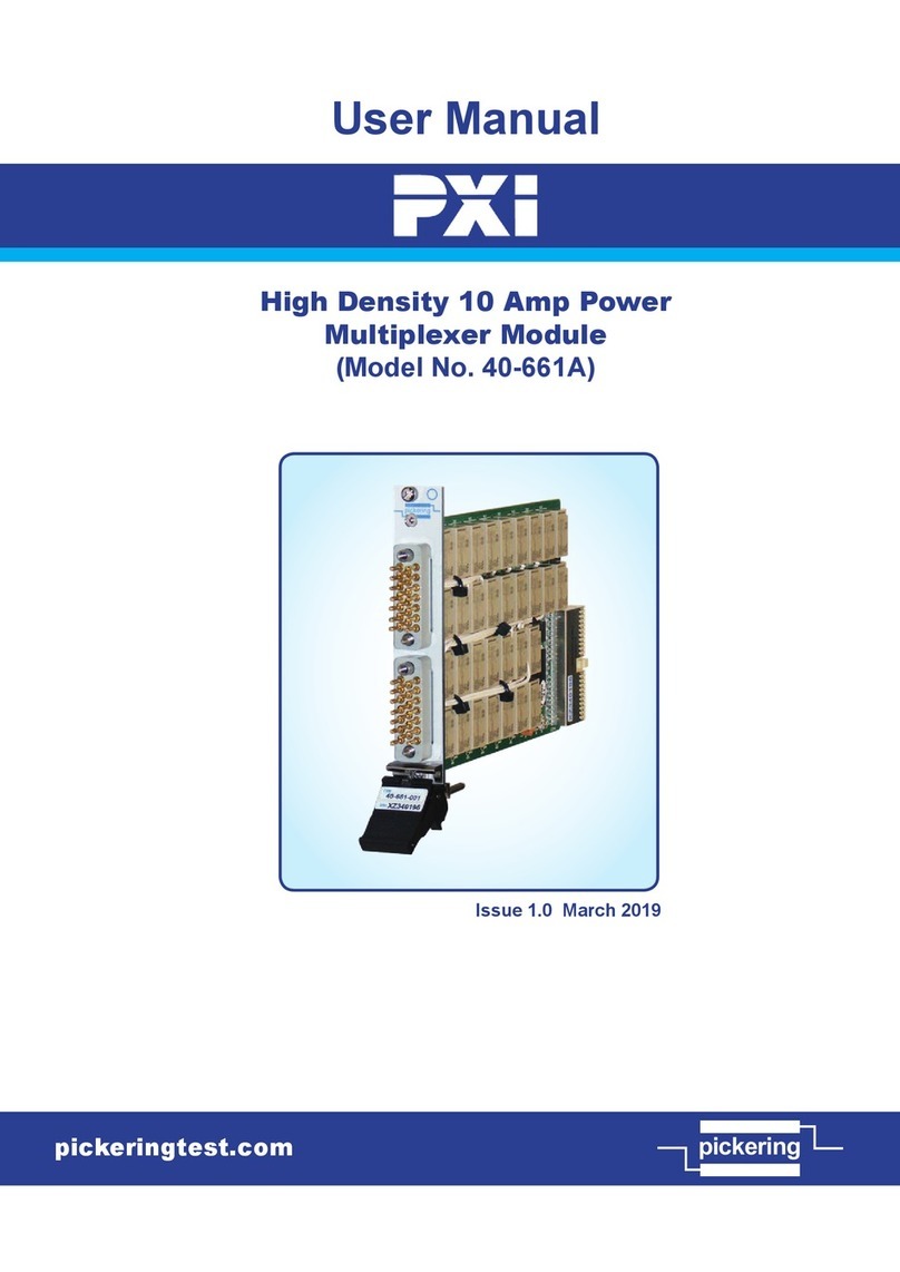 Pickering PXI 40-661A User manual