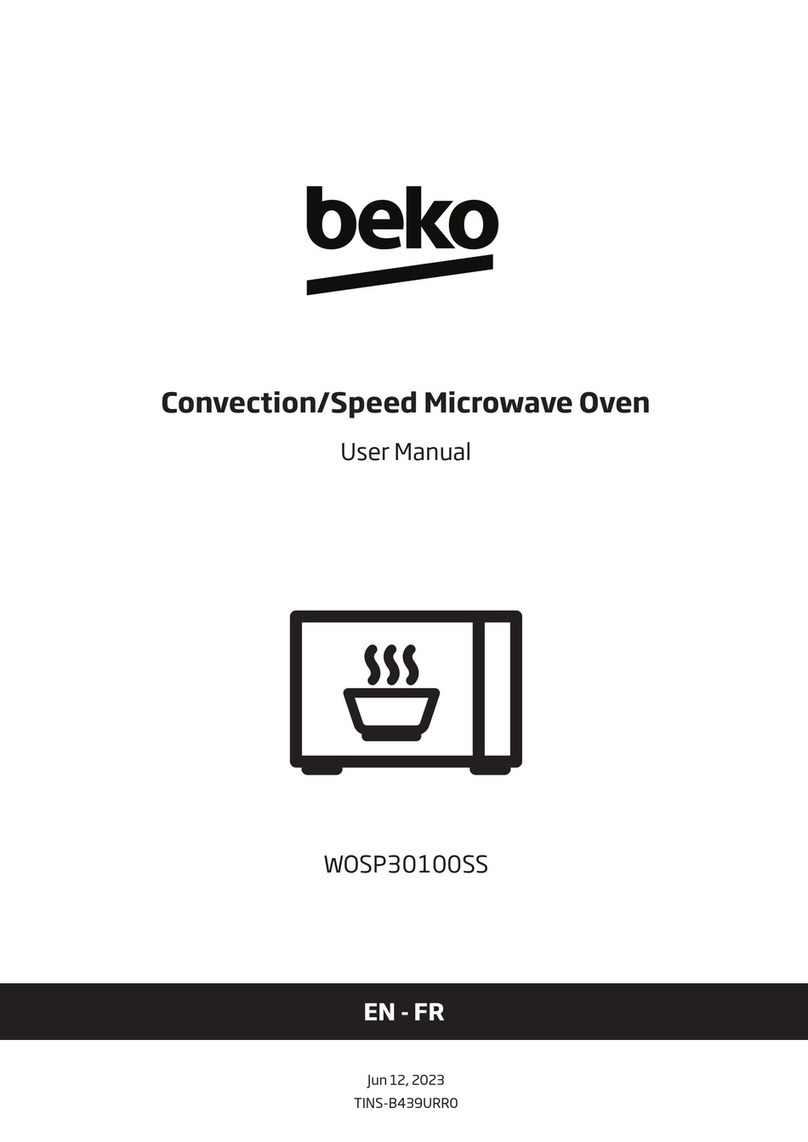 Beko WOSP30100SS User manual