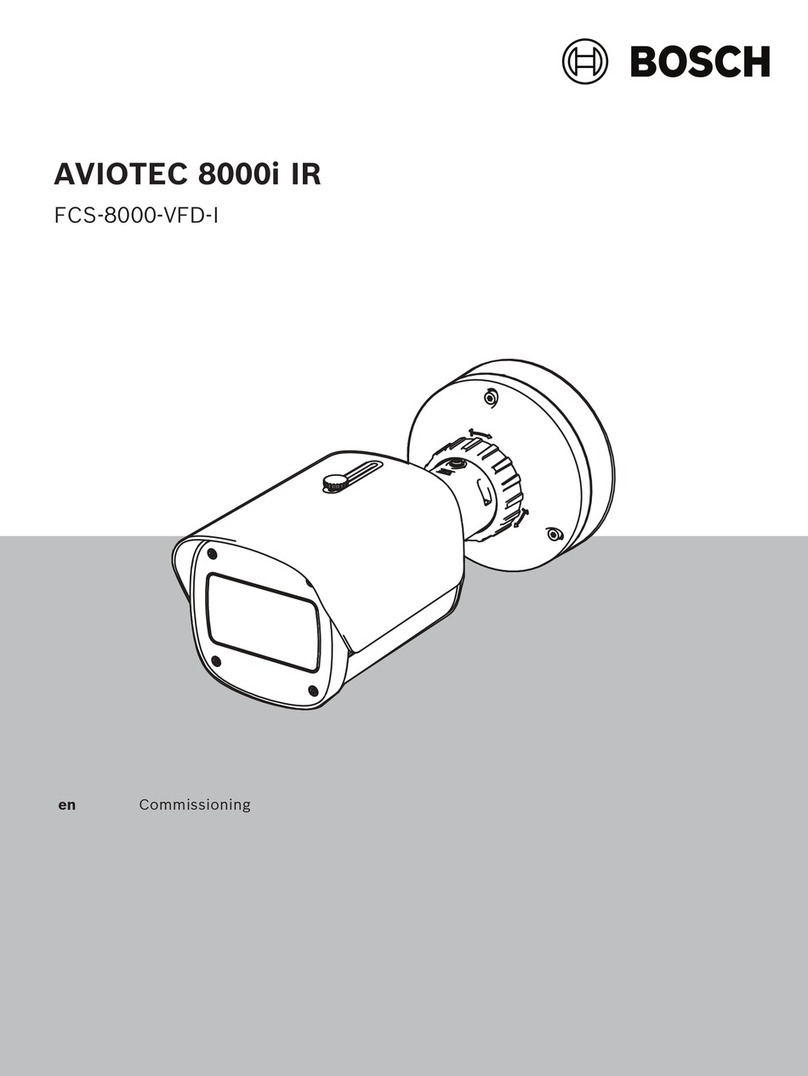 Bosch AVIOTEC 8000i IR Commissioning