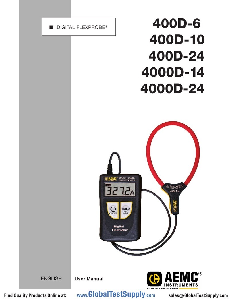 AEMC 400D-6 user manual AEMC 400D-6 user manual