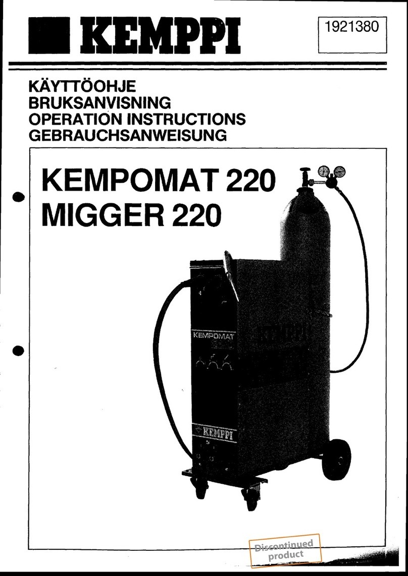Kemppi 220 User manual