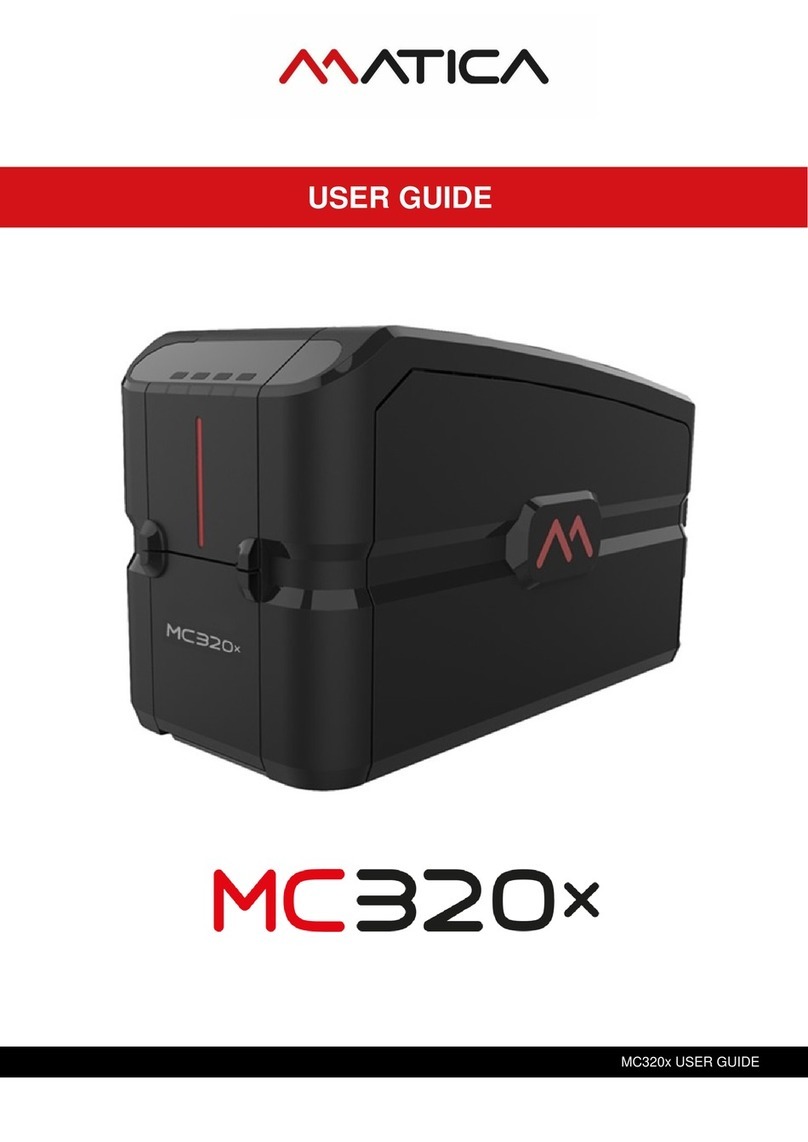Matica MC320x User manual