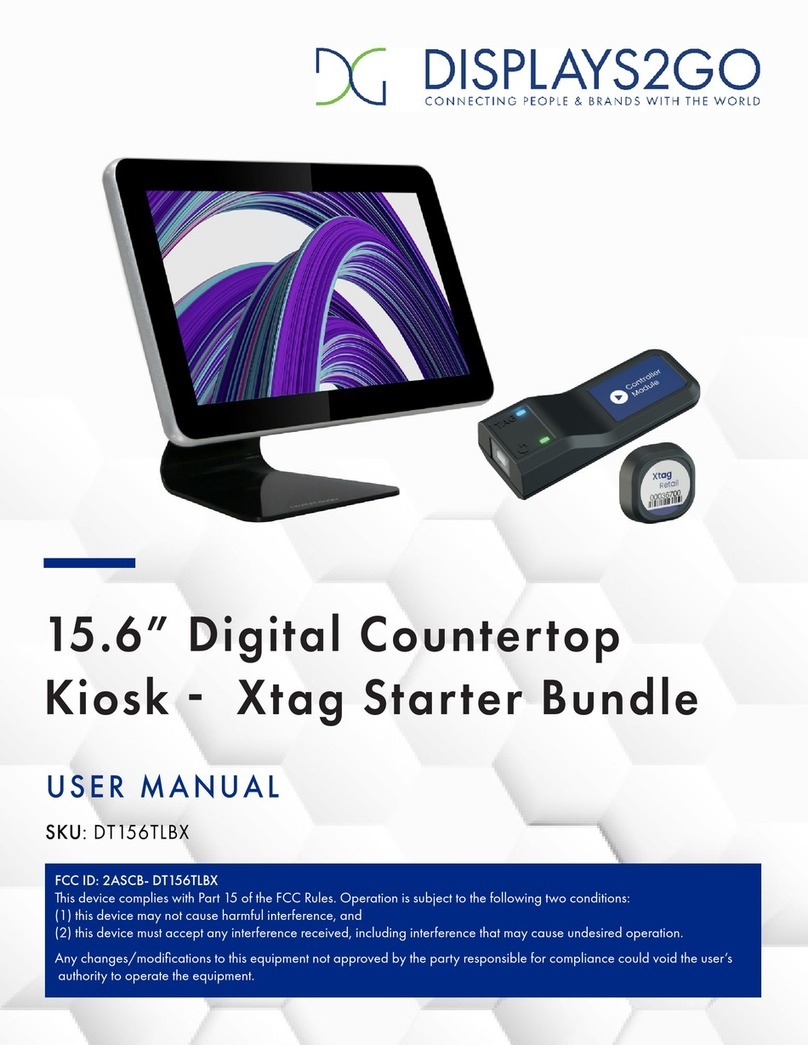 Displays2go DT156TLBX user manual