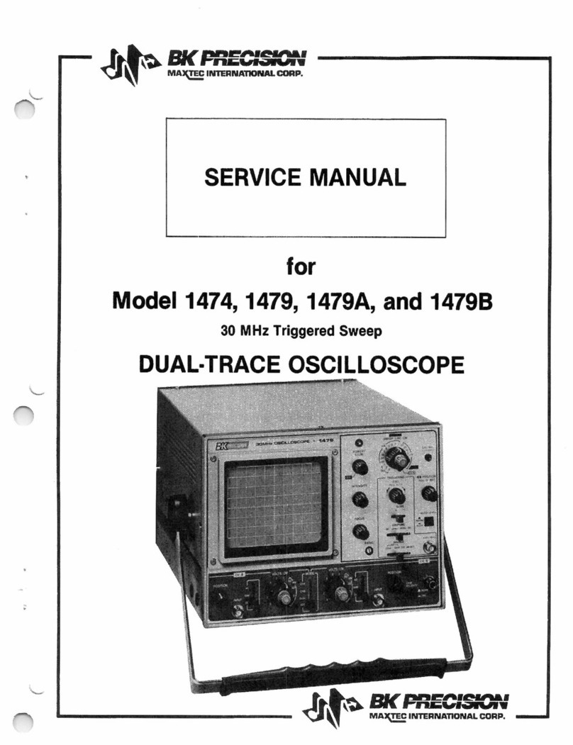 B+K precision 1474 User manual B+K precision 1474 User manual