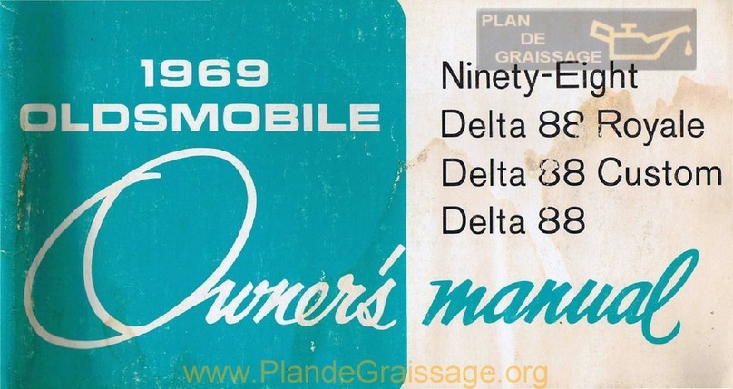 Oldsmobile Ninety-Eight 1969 User manual