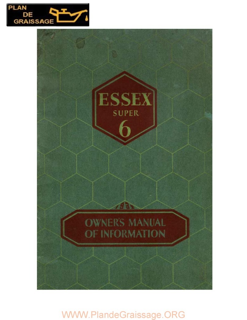 Essex Electronics SUPER 6 1932 owner's manual