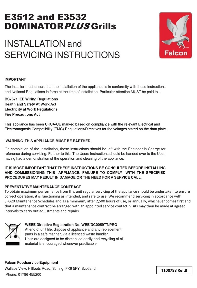 Falcon DOMINATORPLUS E3512 User guide