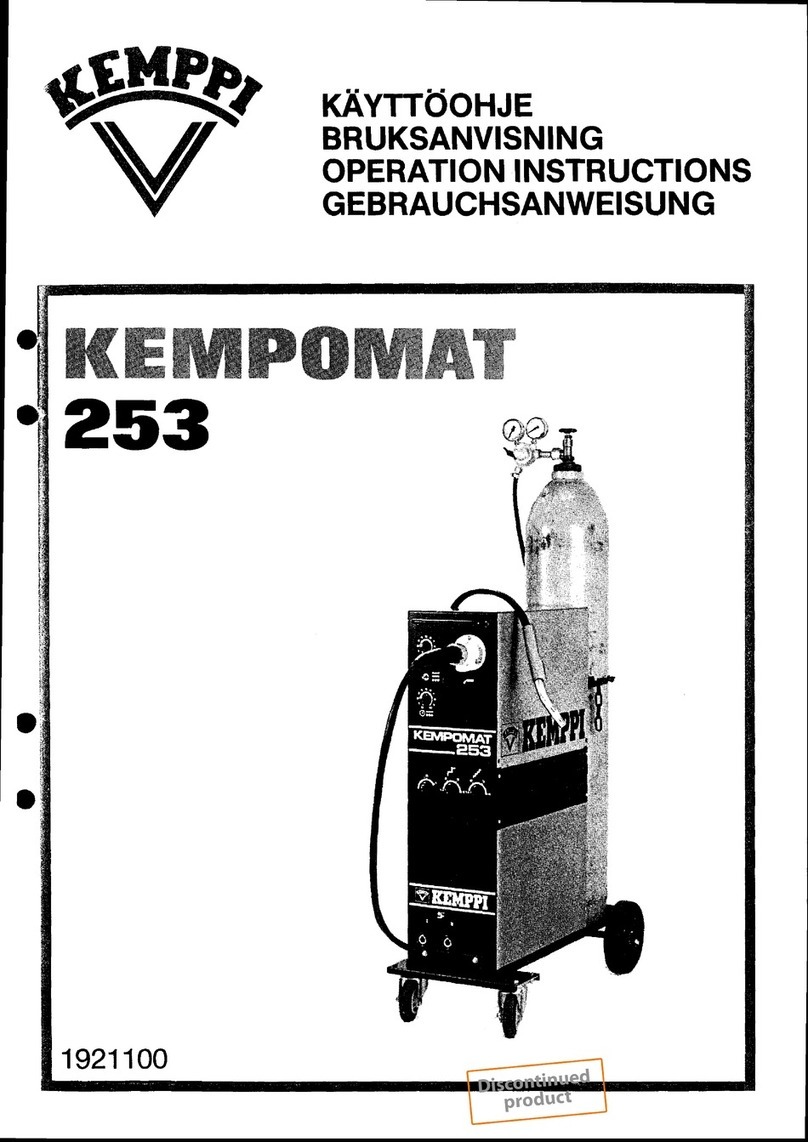 Kemppi KEMPOMAT 253 User manual