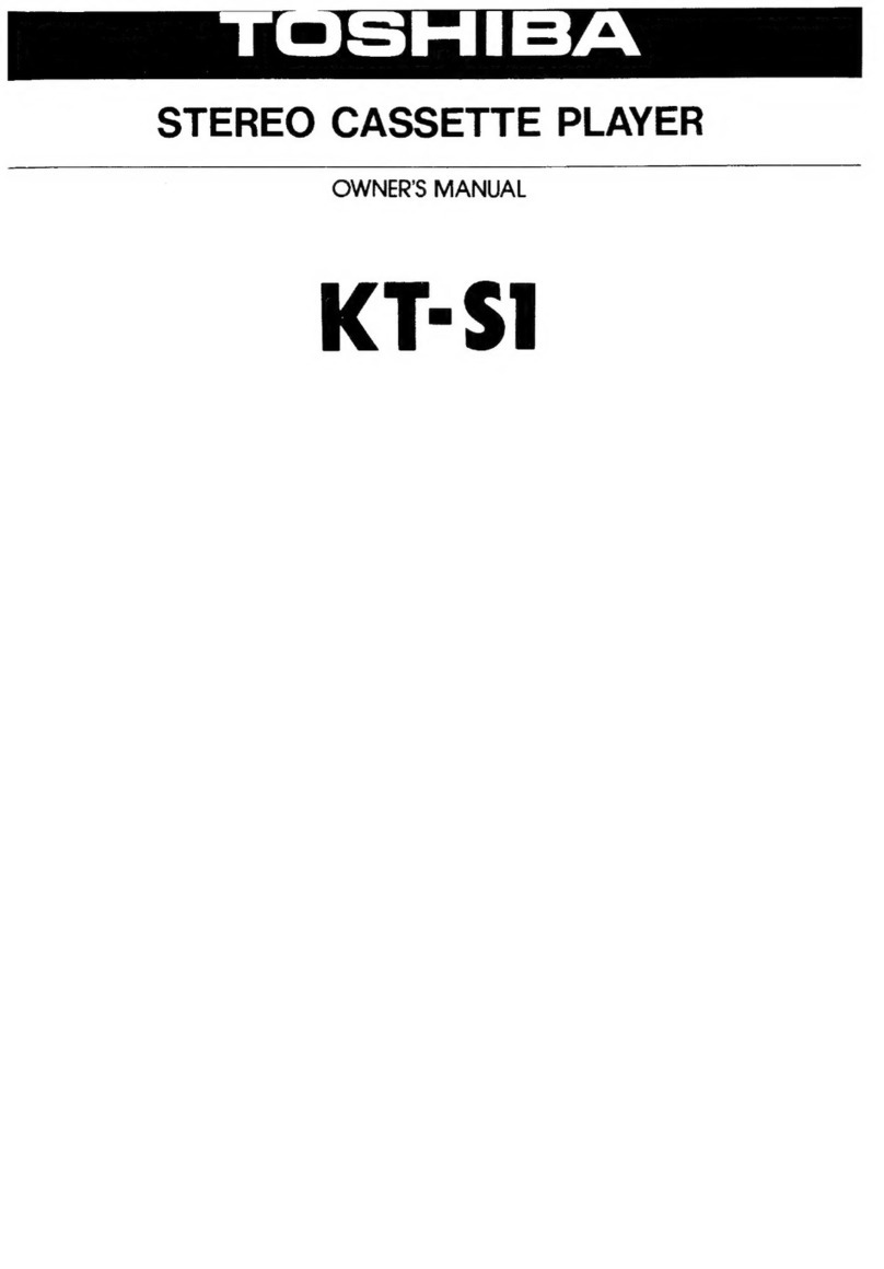 Toshiba KT-S1 User manual