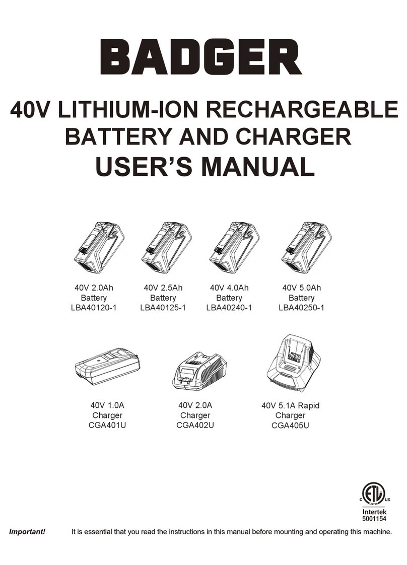 Badger Basket LBA40120-1 user manual
