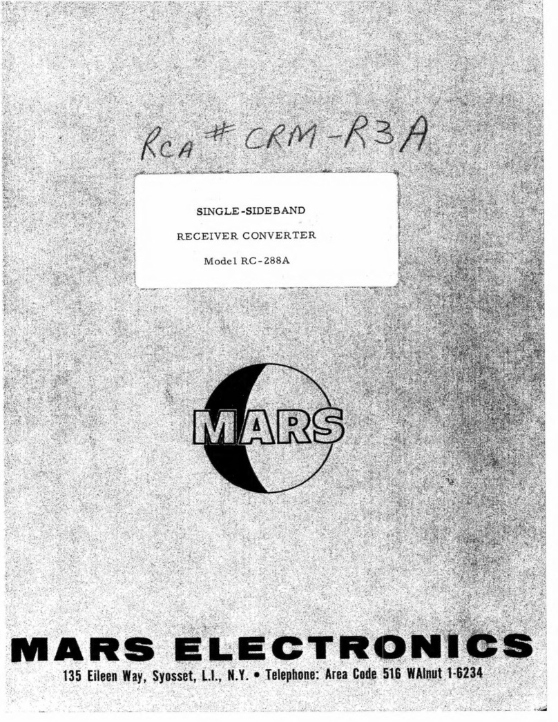 Mars RC-288A manual