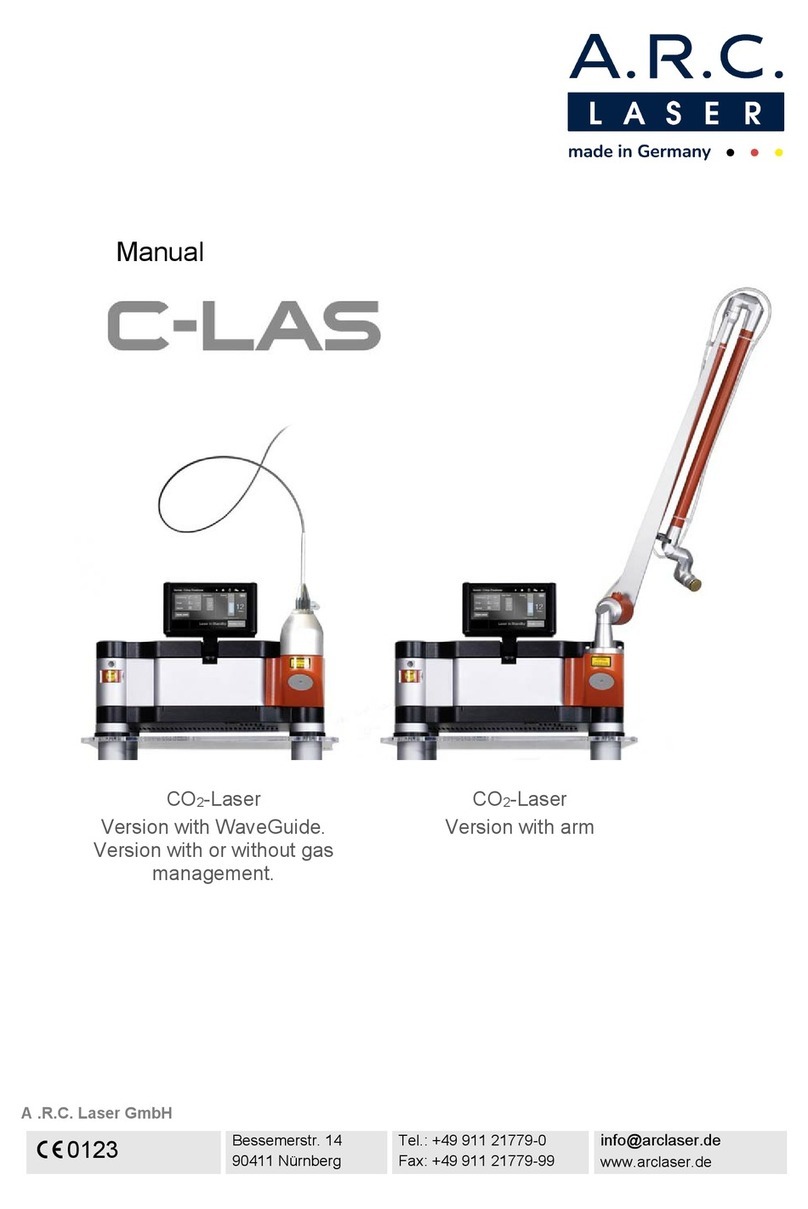 A.R.C. Laser C-LAS manual