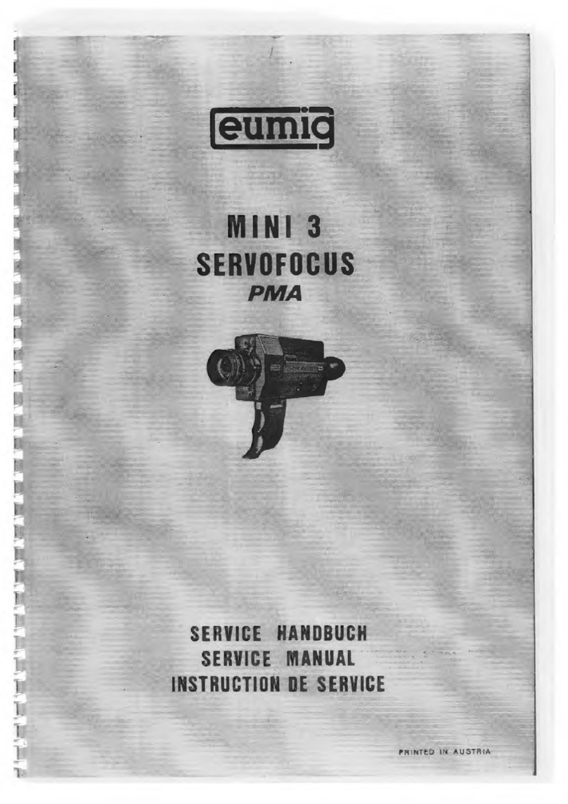 Eumig MINI 3 SERVOFOCUS Service manual