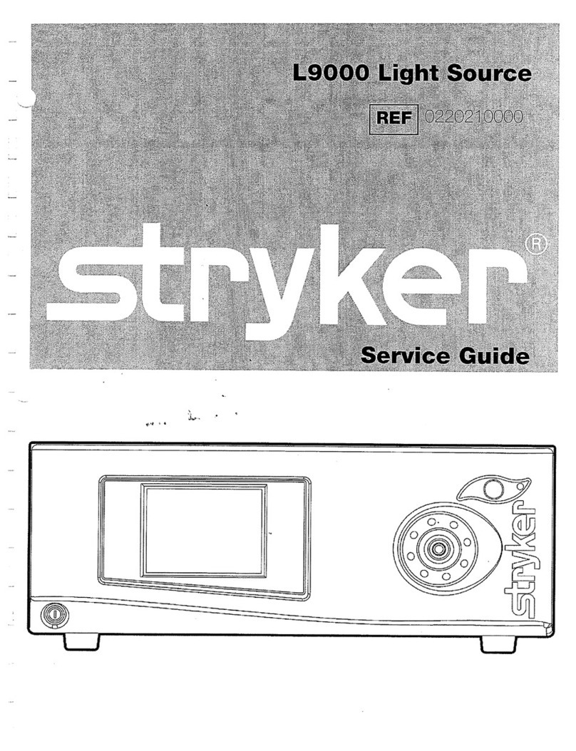 Stryker L9000 User manual