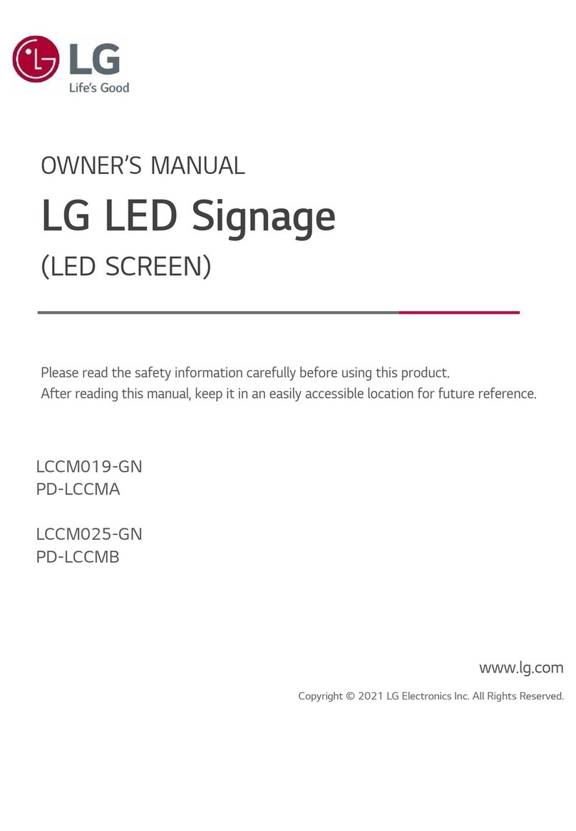 LG LCCM019-GN User manual