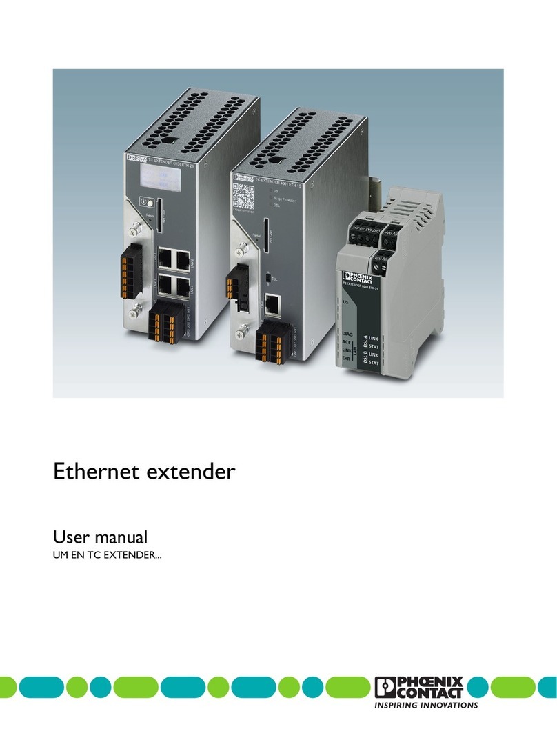 Phoenix Contact ED20KEXT User manual