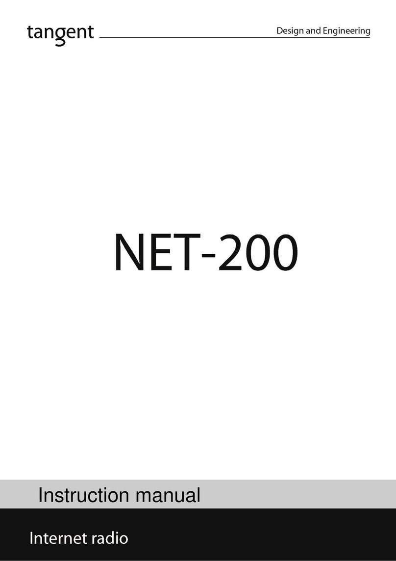 Tangent NET-200 instruction manual