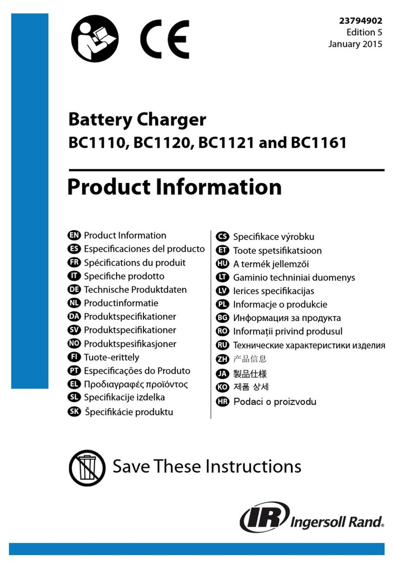 Ingersoll-Rand BC1110 Product information