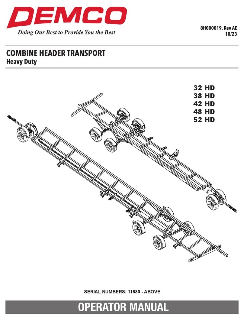 Demco 32 HD Operator's manual