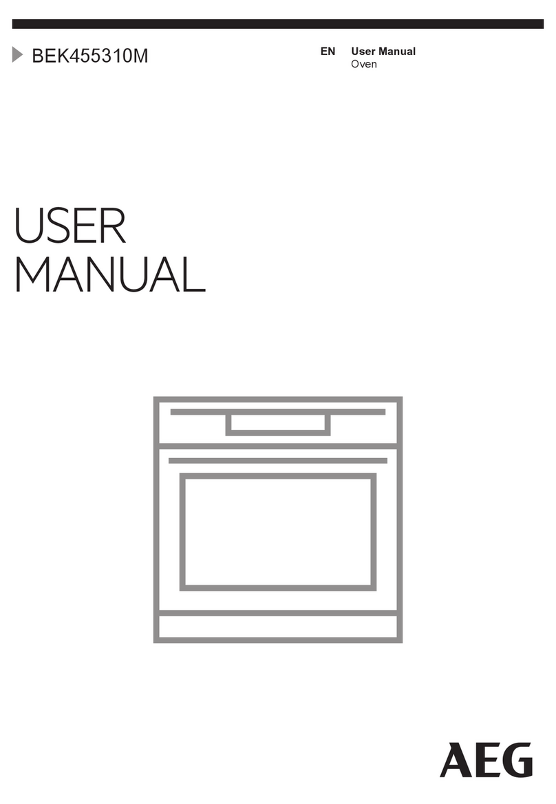 AEG BEK455310M User manual