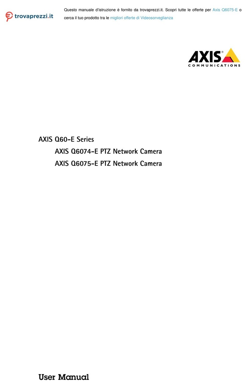 Axis Q6074-E PTZ user manual