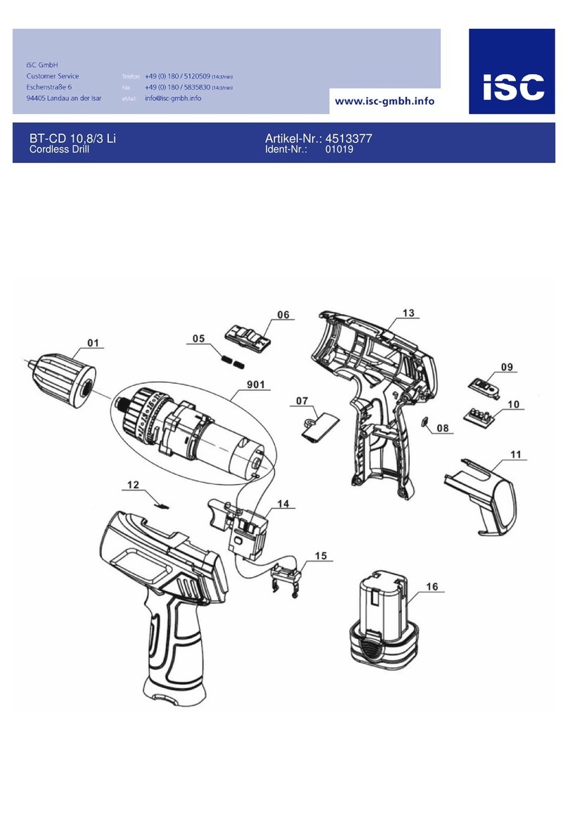 EINHELL BT-CD 10,8/3 Li Original operating instructions