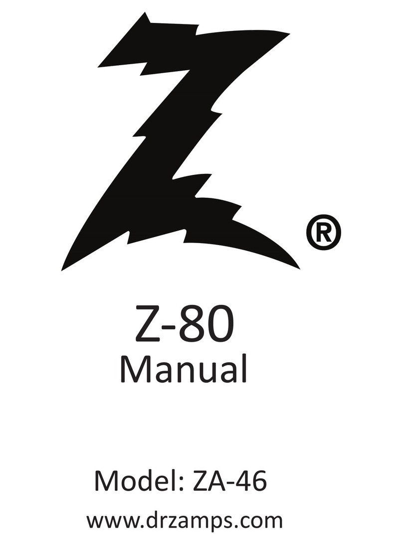 DR. Z Amplification Z-80 manual