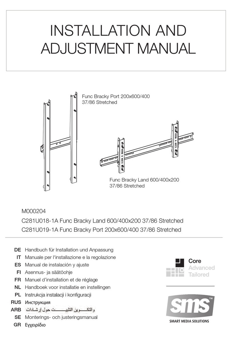 SMS C281U018-1A Installation and adjustment manual
