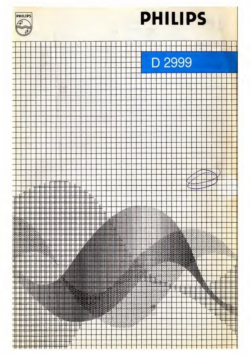 Philips D2999 manual
