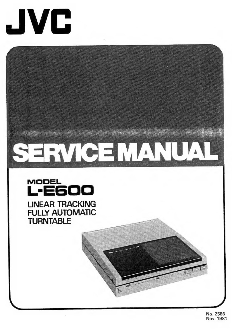JVC L-E600 User manual