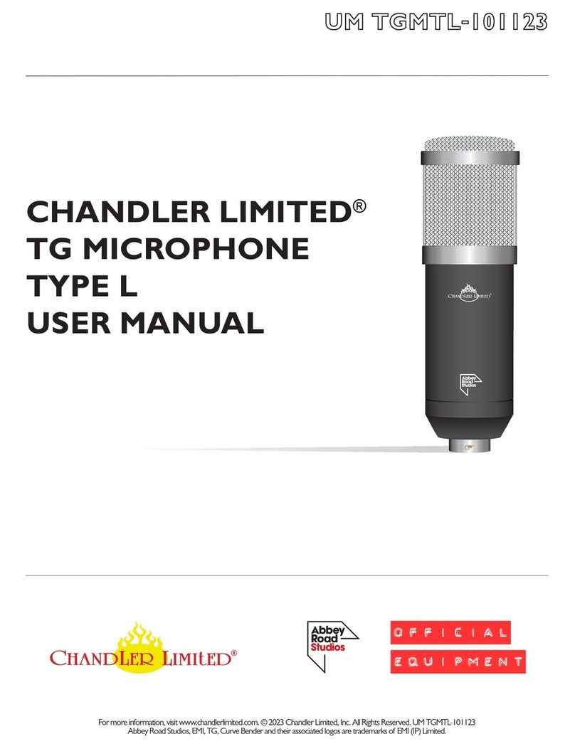 Chandler Limited TG L user manual