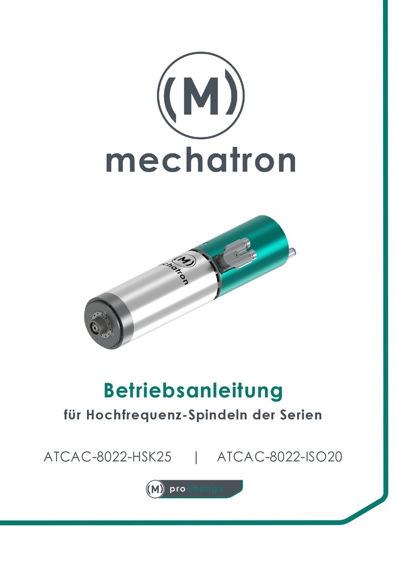 Mechatron ATCAC-8022-HSK25 User manual