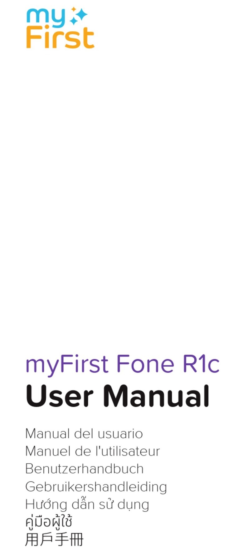 myFirst Fone R1c user manual