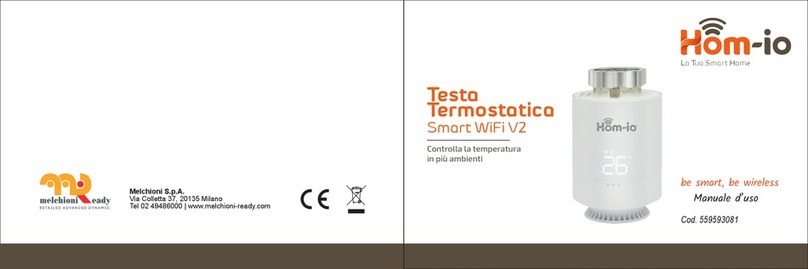 Melchioni Hom-io TRV Smart V2 user manual