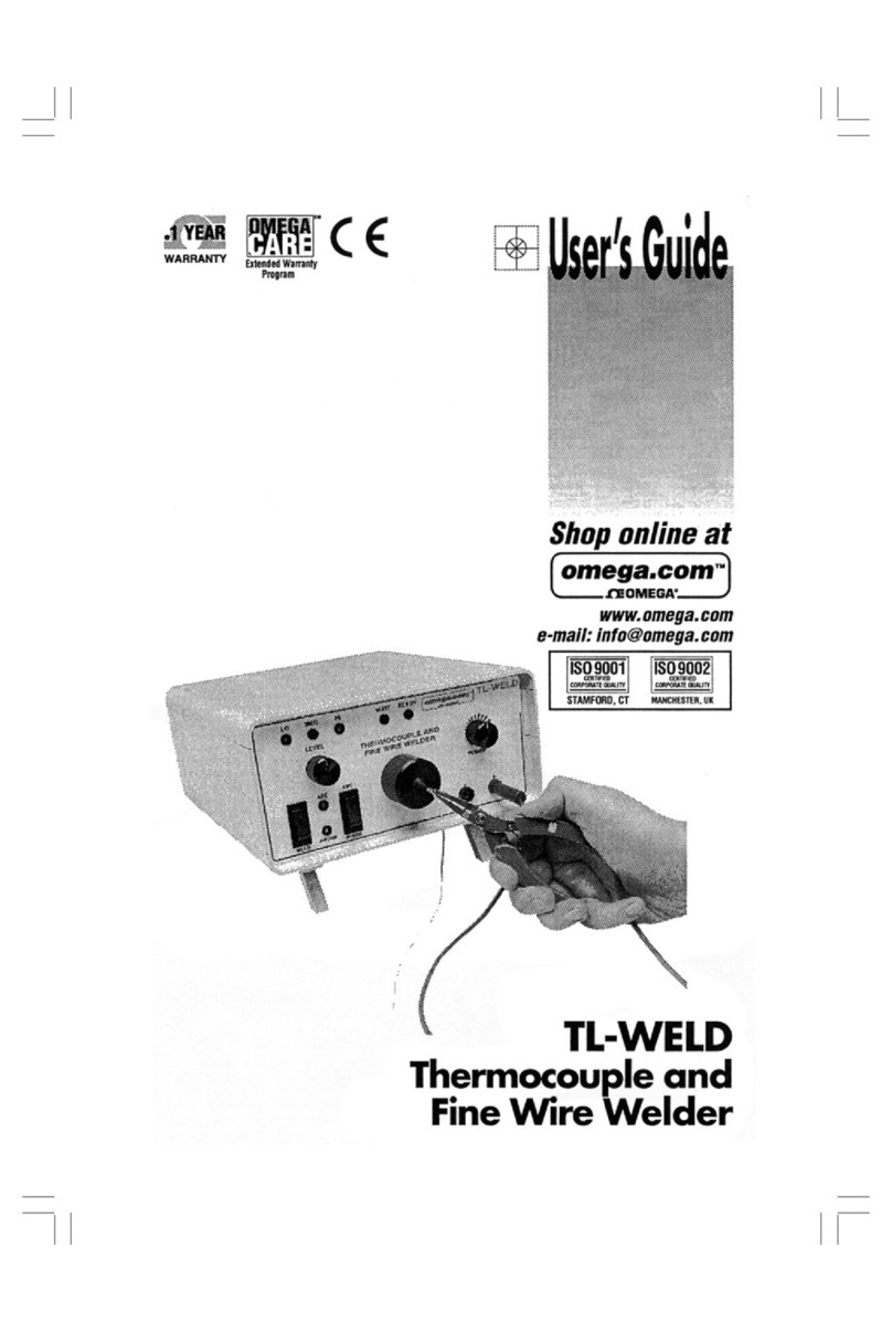 Omega TL-WELD user guide