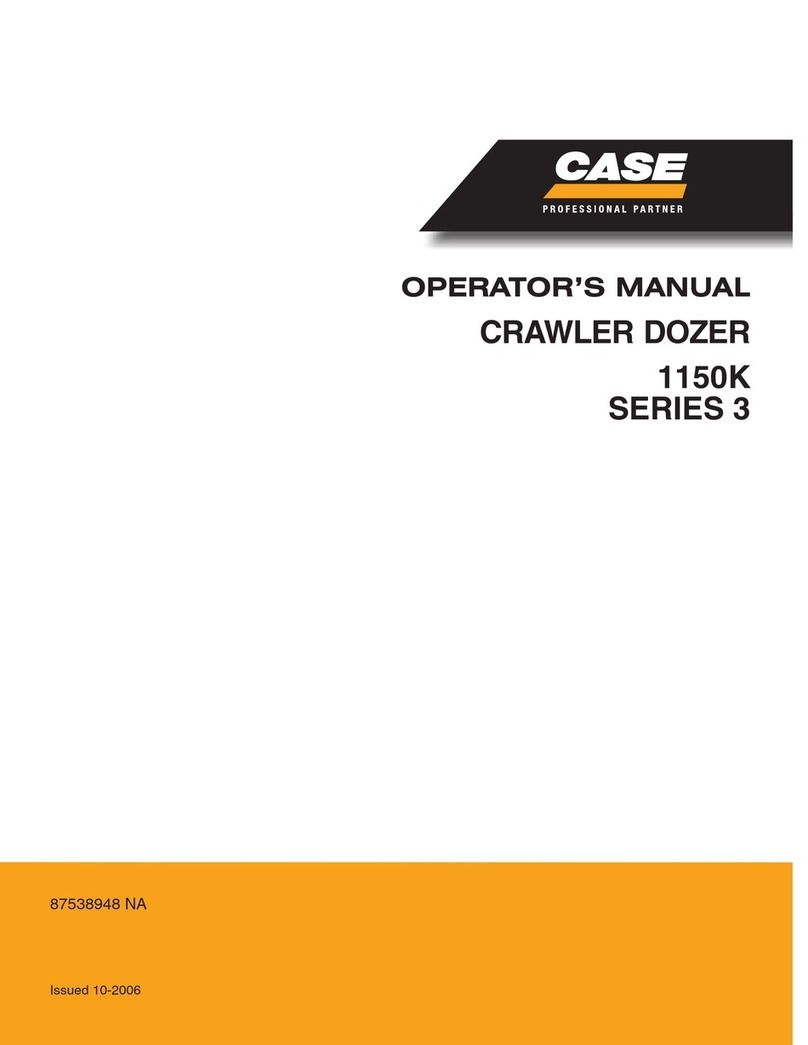 Case CONSTRUCTION 3 Series Operator's manual