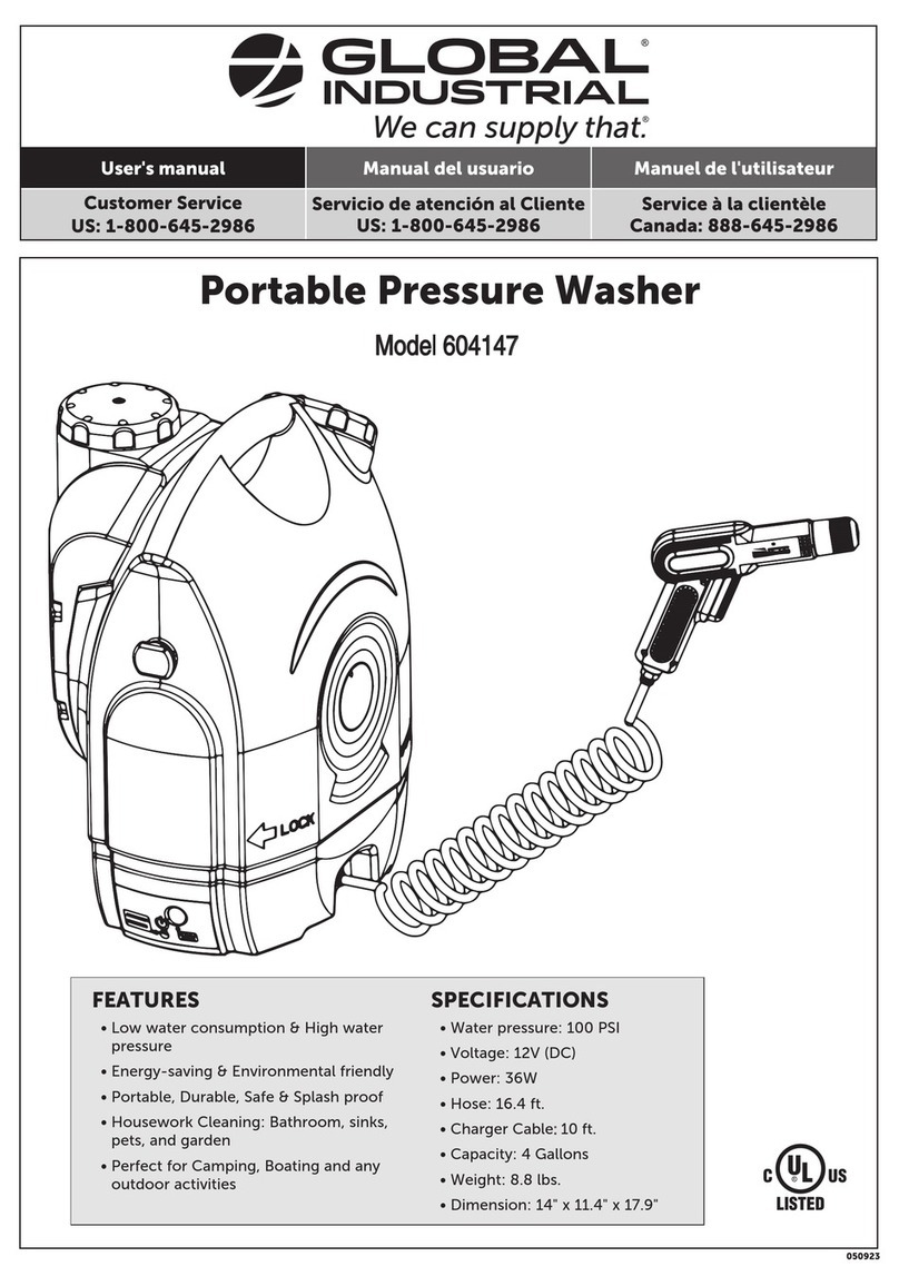 Global Industrial 604147 user manual