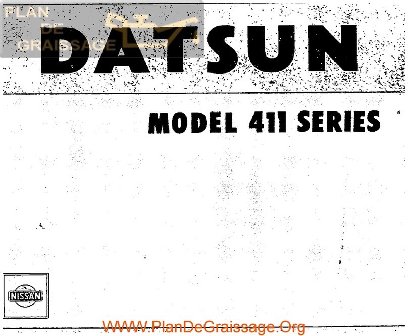 Datsun 411 Series User manual