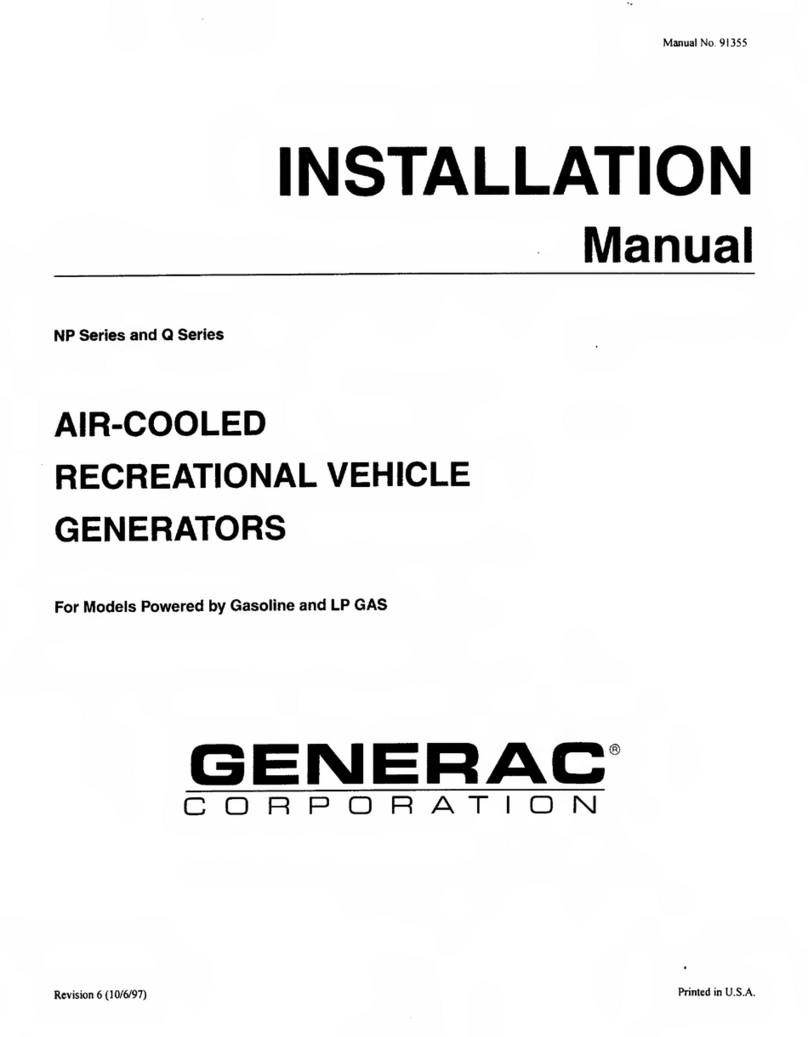 Generac Power Systems NP Series installation manual Generac Power Systems NP Series installation manual