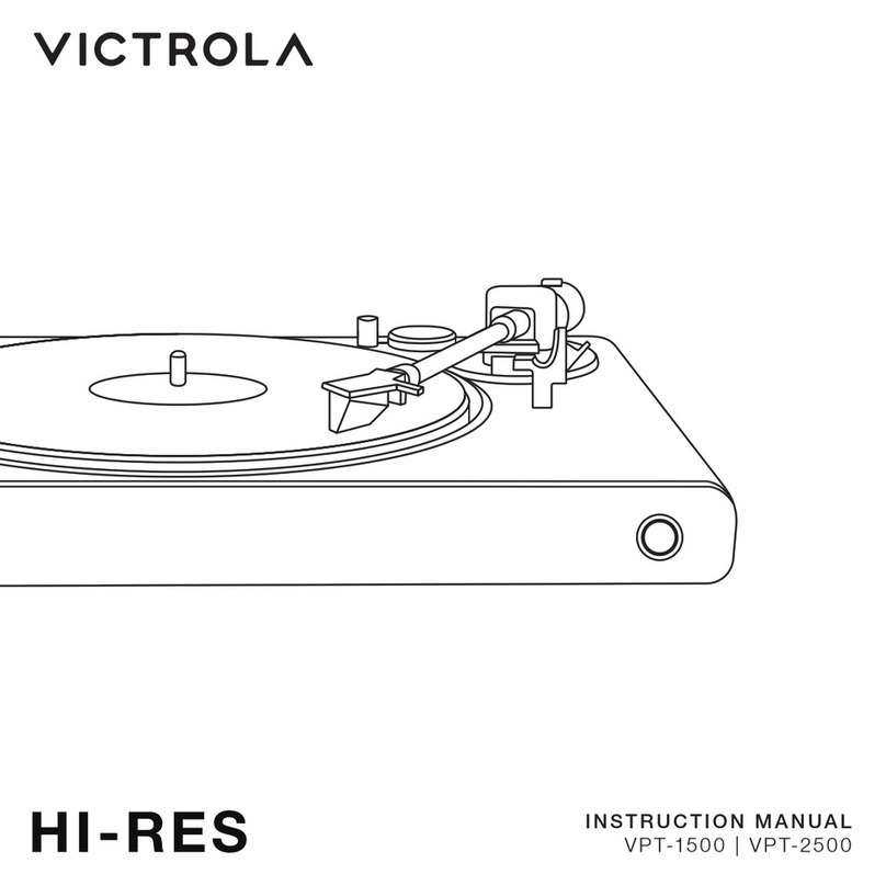 Victrola HI-RES User manual