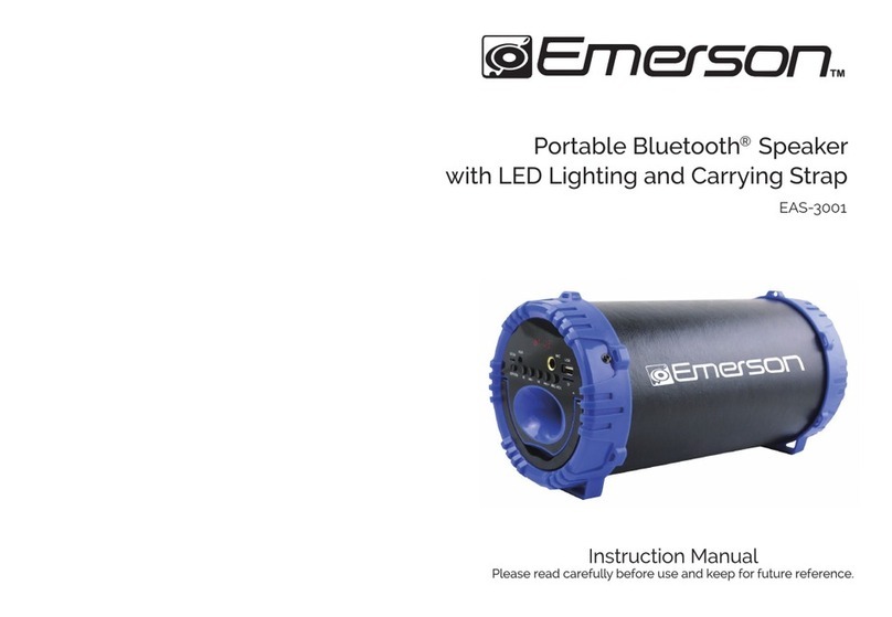 Emerson EAS-3001 instruction manual