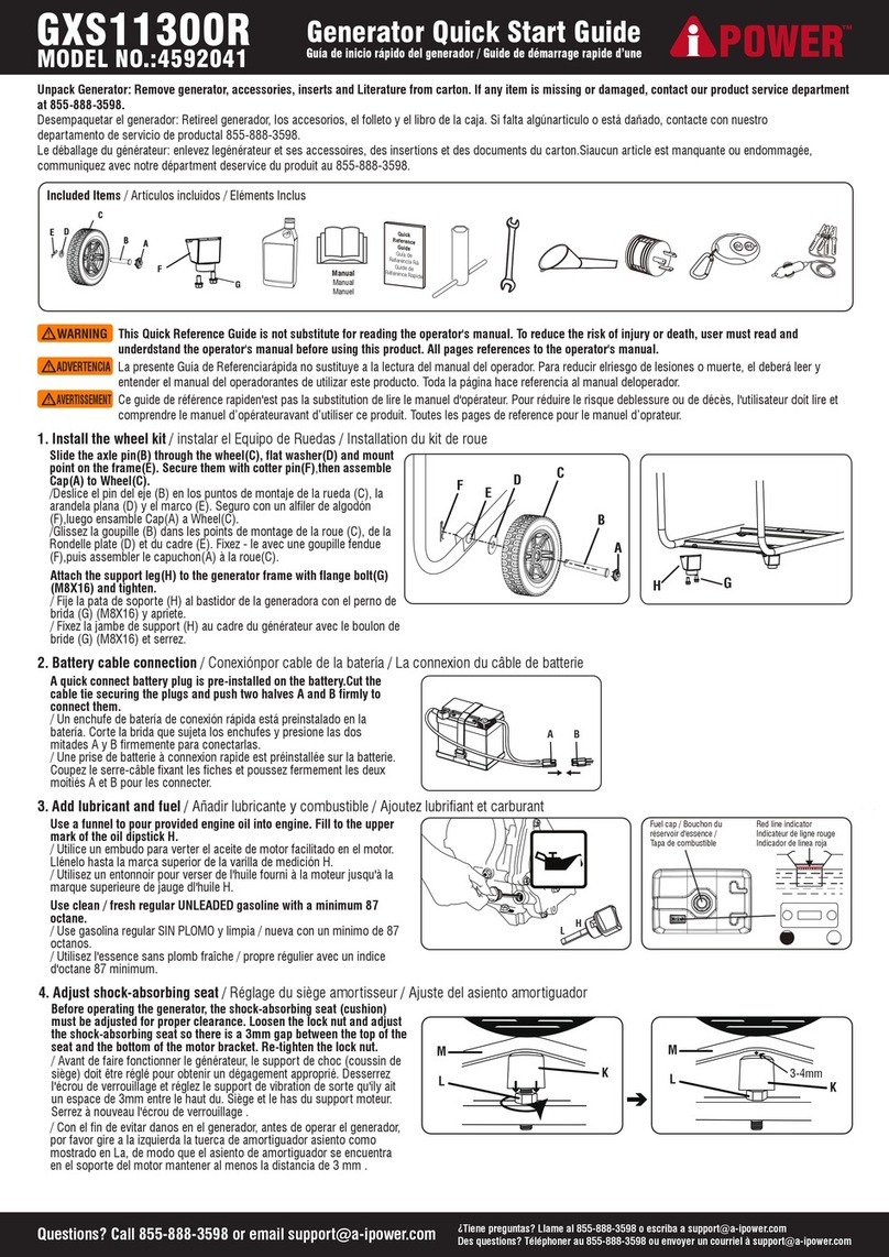 iPower GXS11300R User manual