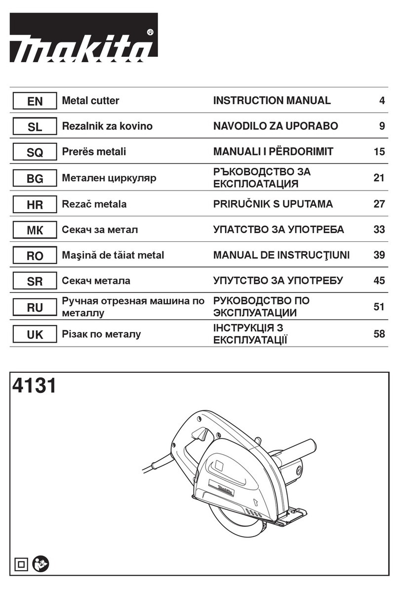 Makita 4131 instruction manual